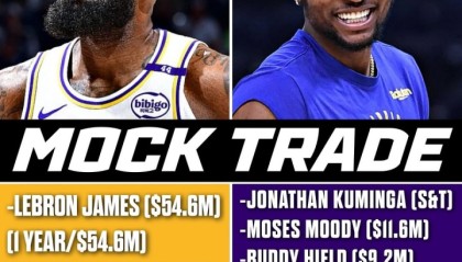 美媒交易模拟：勇士得到詹姆斯父子 送出库明加+穆迪+希尔德+TJD